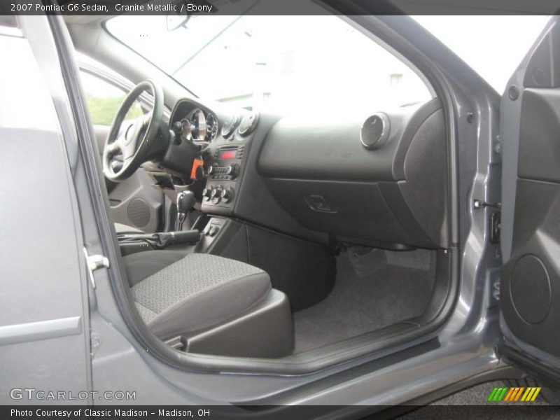 Granite Metallic / Ebony 2007 Pontiac G6 Sedan