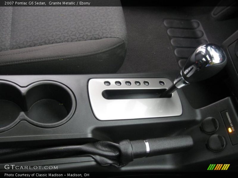 Granite Metallic / Ebony 2007 Pontiac G6 Sedan