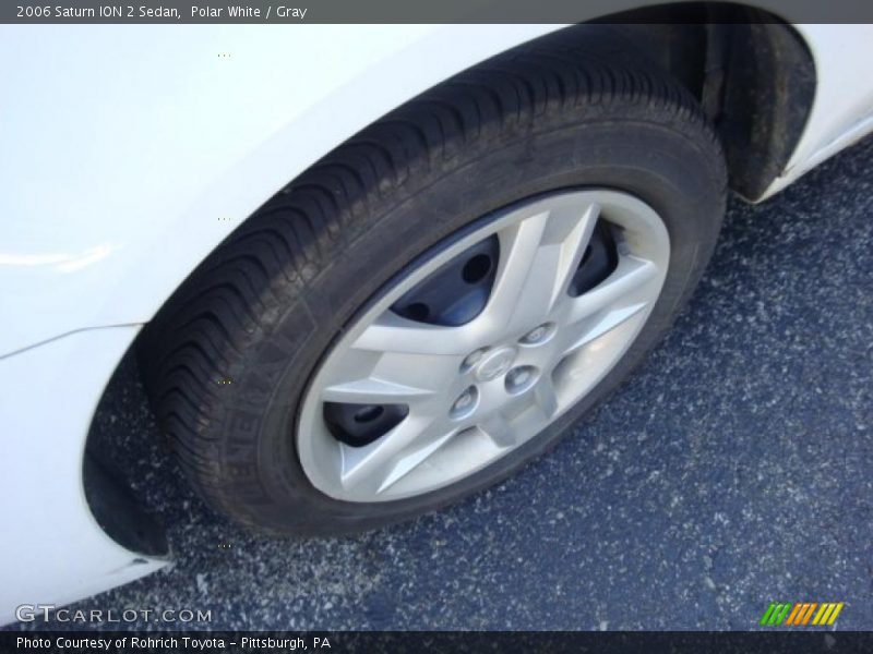 Polar White / Gray 2006 Saturn ION 2 Sedan