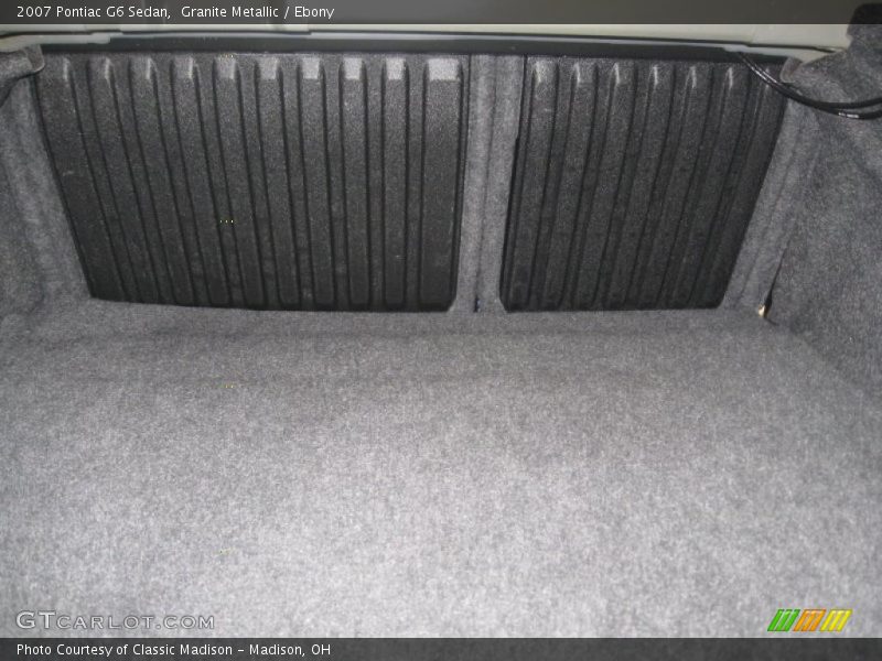 Granite Metallic / Ebony 2007 Pontiac G6 Sedan