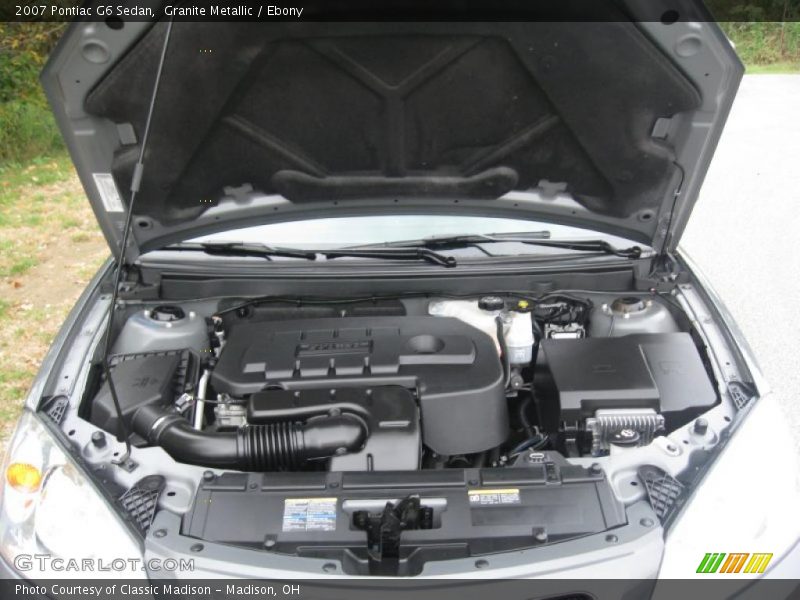 Granite Metallic / Ebony 2007 Pontiac G6 Sedan