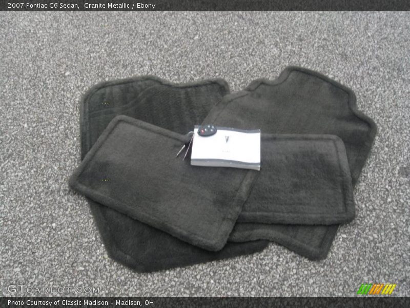 Granite Metallic / Ebony 2007 Pontiac G6 Sedan