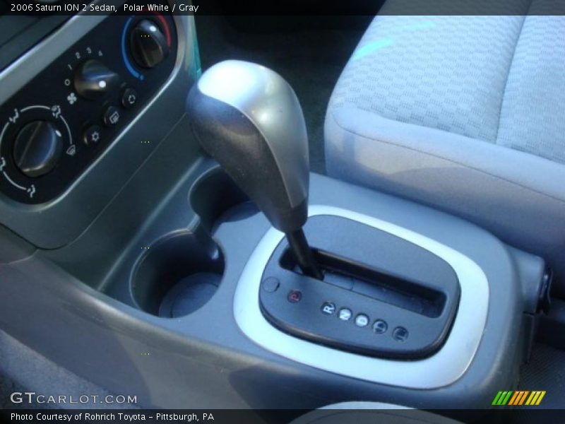 Polar White / Gray 2006 Saturn ION 2 Sedan