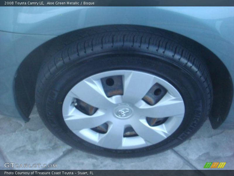 Aloe Green Metallic / Bisque 2008 Toyota Camry LE