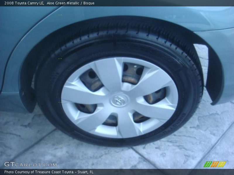 Aloe Green Metallic / Bisque 2008 Toyota Camry LE