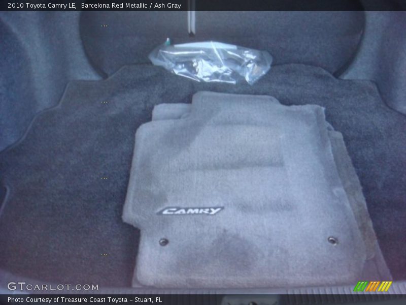 Barcelona Red Metallic / Ash Gray 2010 Toyota Camry LE