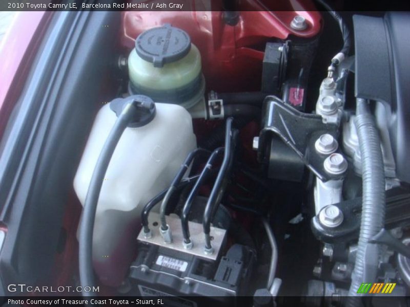 Barcelona Red Metallic / Ash Gray 2010 Toyota Camry LE