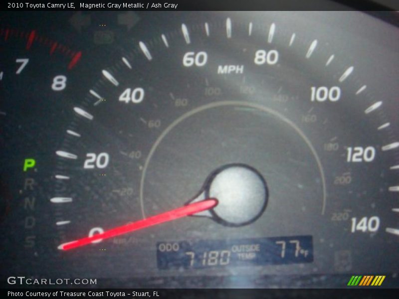 Magnetic Gray Metallic / Ash Gray 2010 Toyota Camry LE