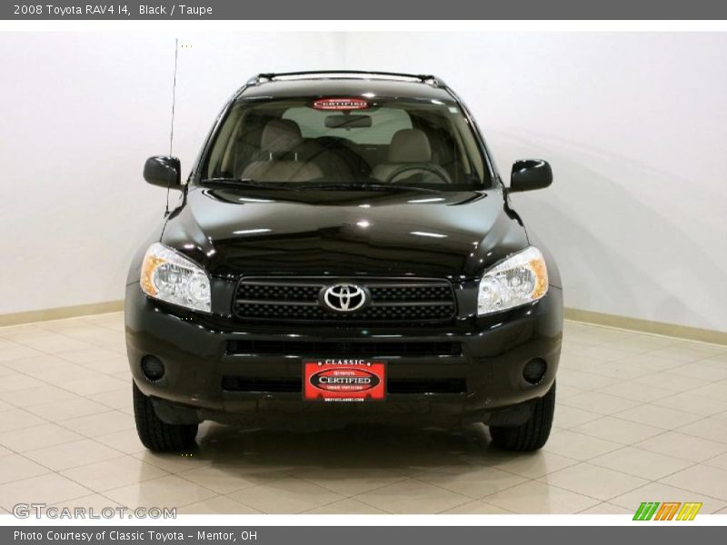 Black / Taupe 2008 Toyota RAV4 I4