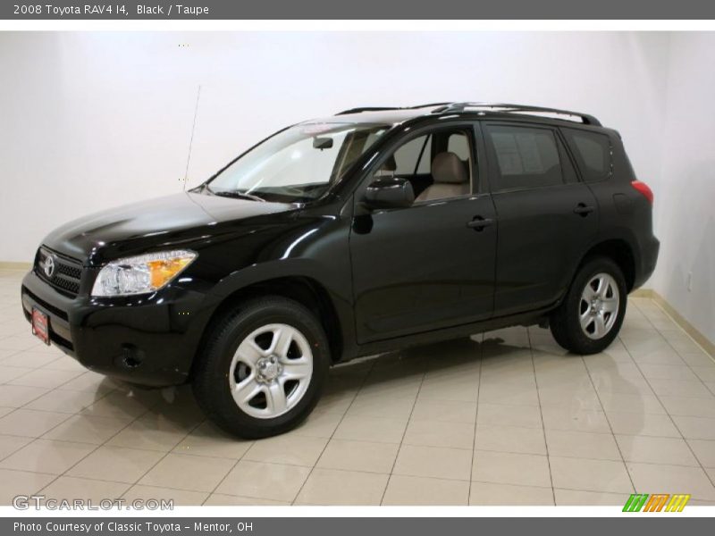 Black / Taupe 2008 Toyota RAV4 I4