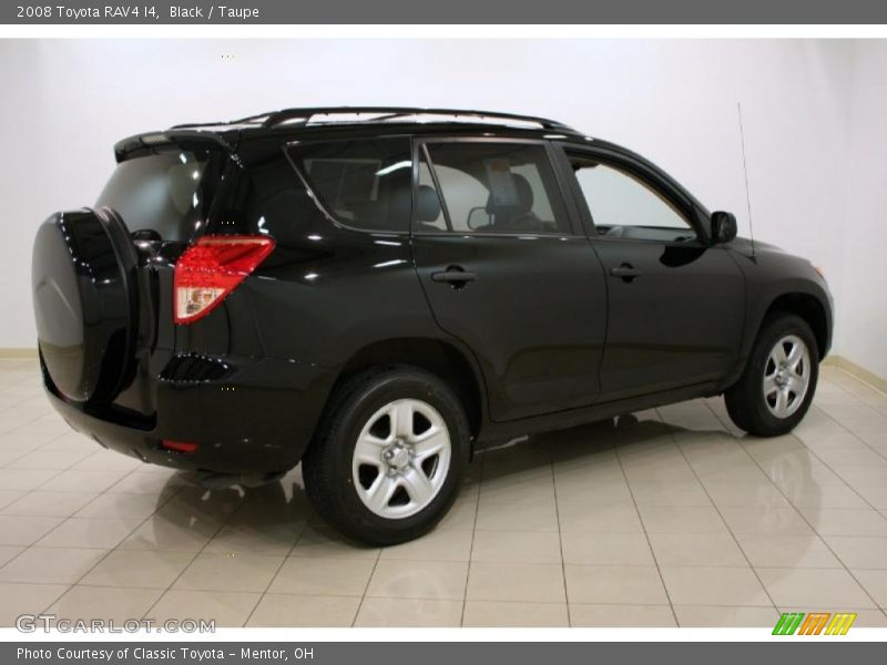 Black / Taupe 2008 Toyota RAV4 I4