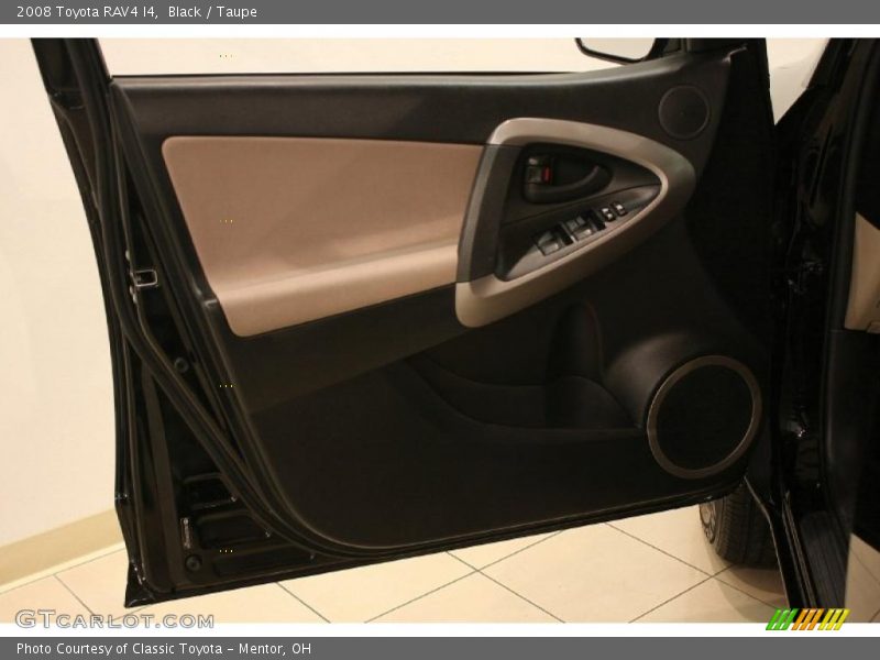 Black / Taupe 2008 Toyota RAV4 I4