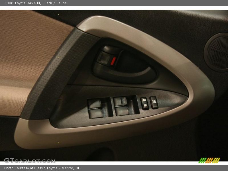 Black / Taupe 2008 Toyota RAV4 I4