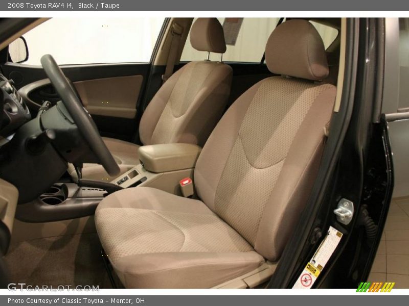 Black / Taupe 2008 Toyota RAV4 I4