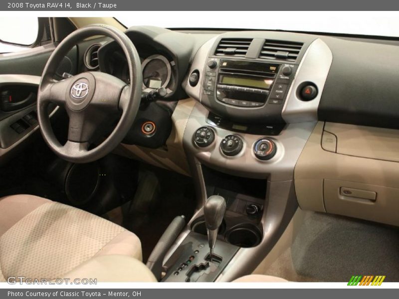 Black / Taupe 2008 Toyota RAV4 I4