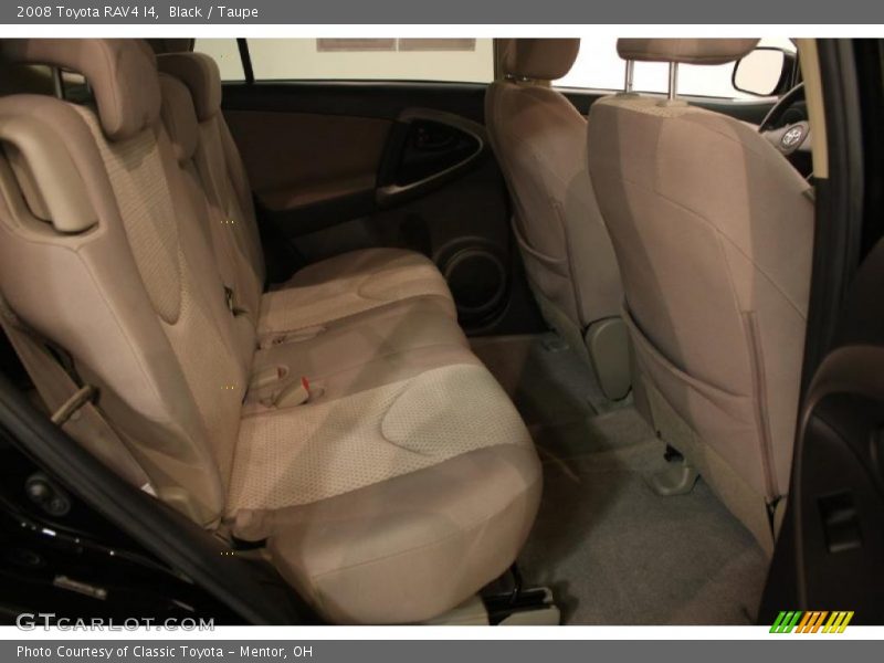 Black / Taupe 2008 Toyota RAV4 I4