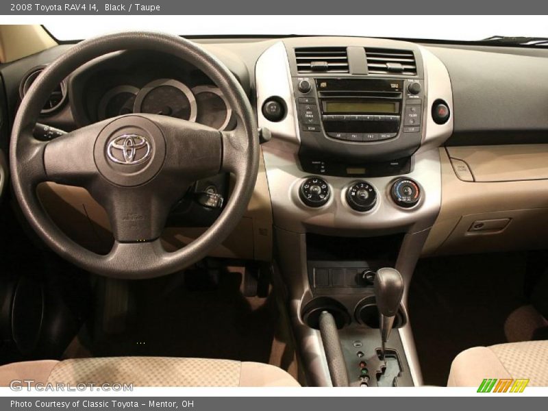 Black / Taupe 2008 Toyota RAV4 I4