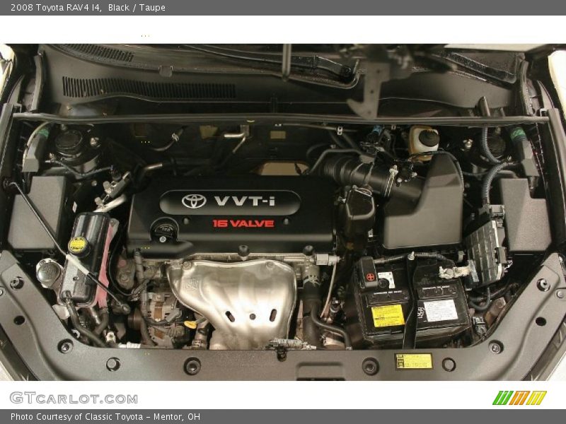 Black / Taupe 2008 Toyota RAV4 I4