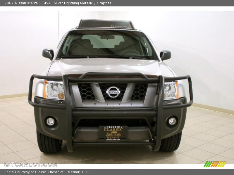 Silver Lightning Metallic / Graphite 2007 Nissan Xterra SE 4x4
