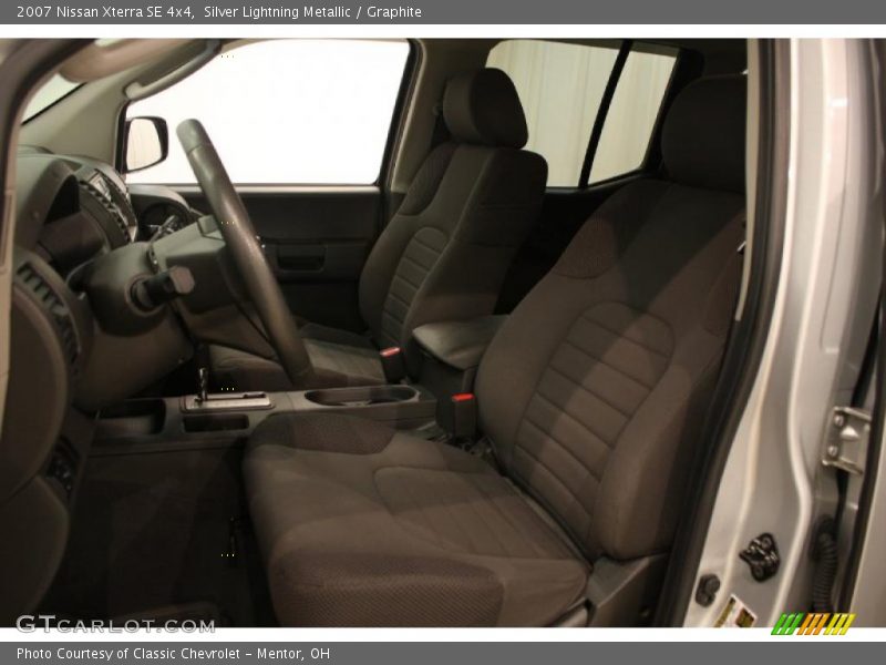 Silver Lightning Metallic / Graphite 2007 Nissan Xterra SE 4x4