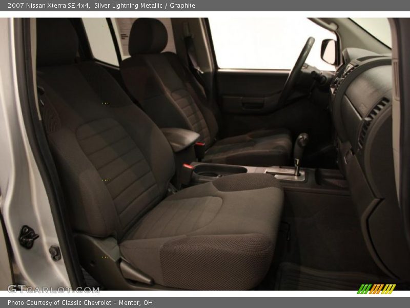 Silver Lightning Metallic / Graphite 2007 Nissan Xterra SE 4x4