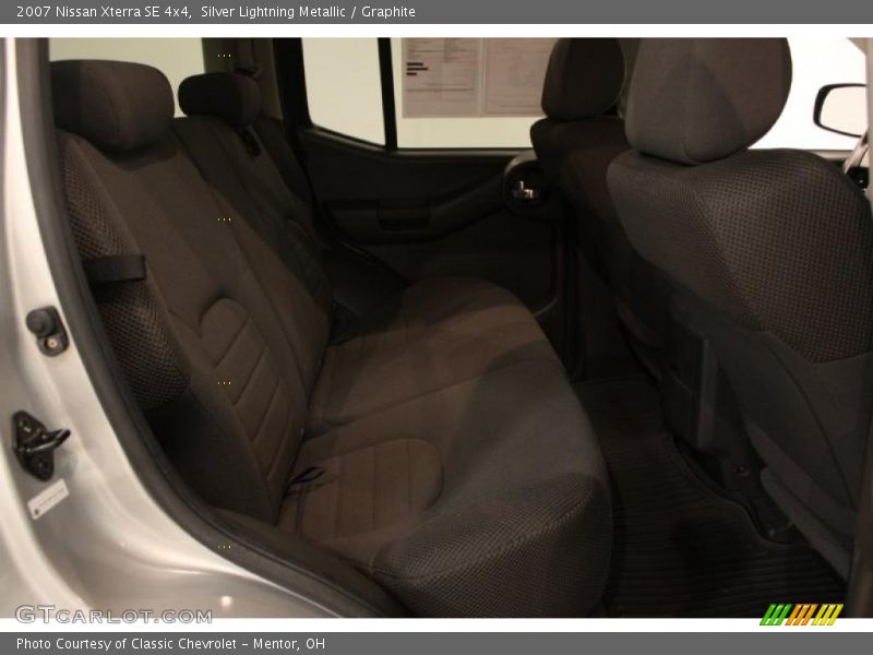 Silver Lightning Metallic / Graphite 2007 Nissan Xterra SE 4x4