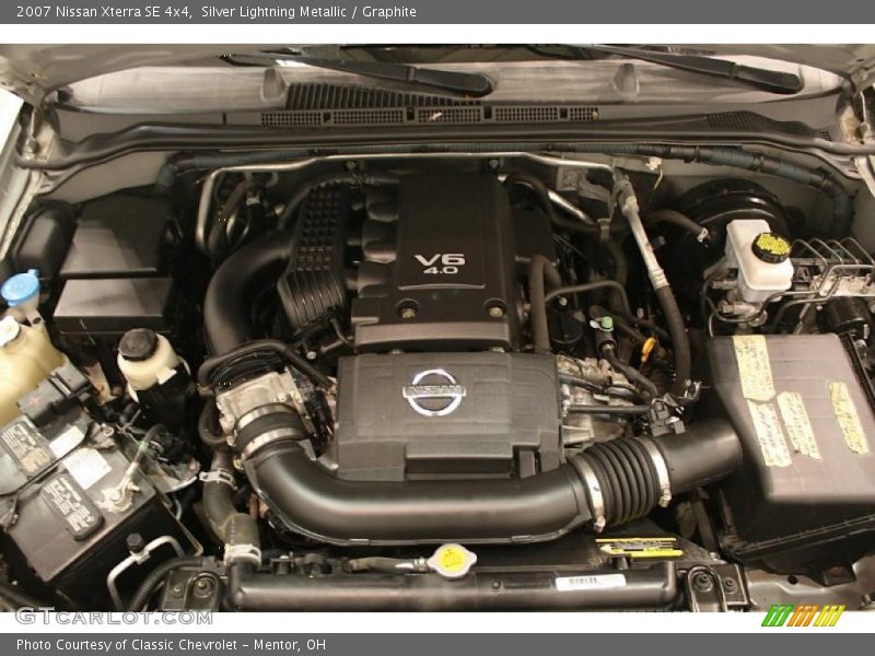 Silver Lightning Metallic / Graphite 2007 Nissan Xterra SE 4x4