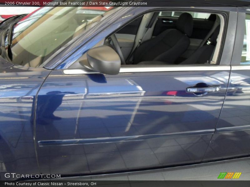 Midnight Blue Pearlcoat / Dark Slate Gray/Light Graystone 2006 Chrysler 300