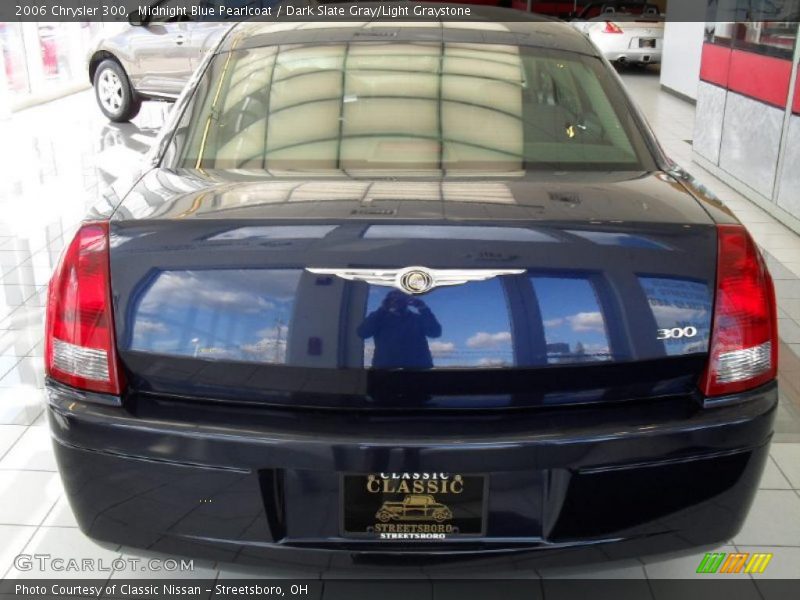 Midnight Blue Pearlcoat / Dark Slate Gray/Light Graystone 2006 Chrysler 300