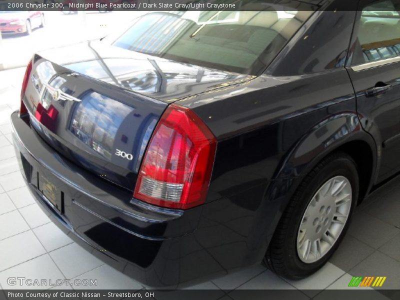 Midnight Blue Pearlcoat / Dark Slate Gray/Light Graystone 2006 Chrysler 300