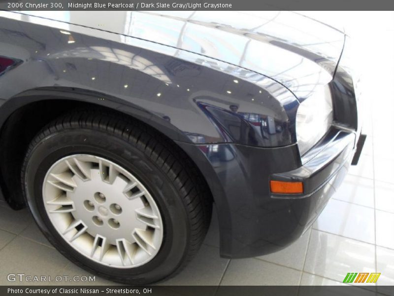 Midnight Blue Pearlcoat / Dark Slate Gray/Light Graystone 2006 Chrysler 300