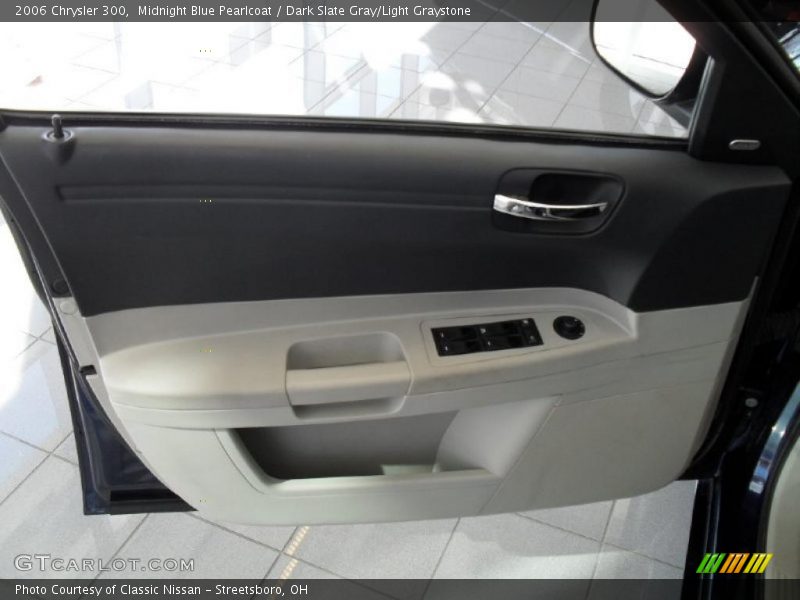Midnight Blue Pearlcoat / Dark Slate Gray/Light Graystone 2006 Chrysler 300