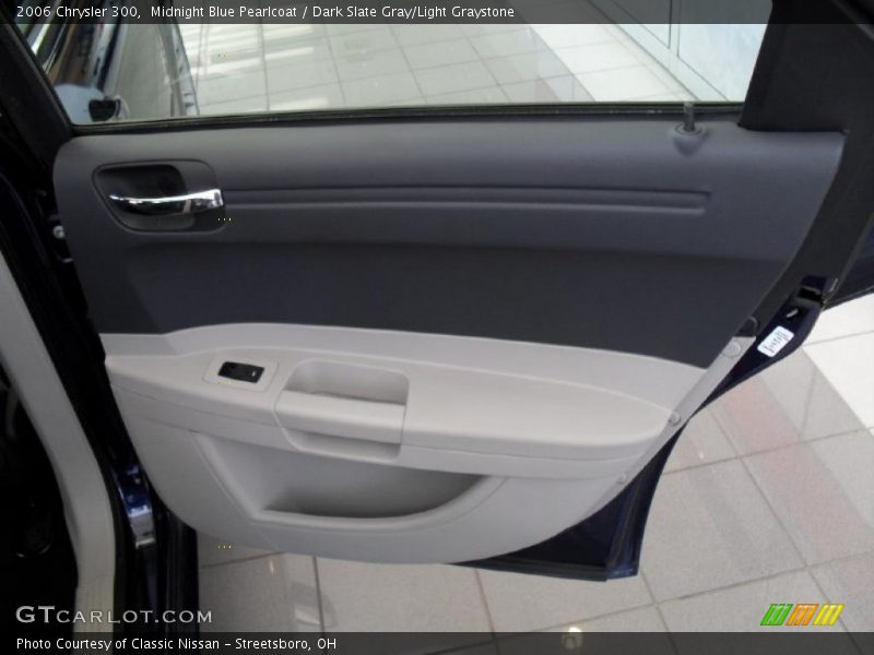Midnight Blue Pearlcoat / Dark Slate Gray/Light Graystone 2006 Chrysler 300