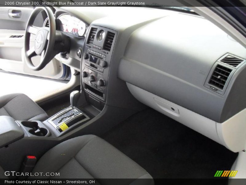 Midnight Blue Pearlcoat / Dark Slate Gray/Light Graystone 2006 Chrysler 300