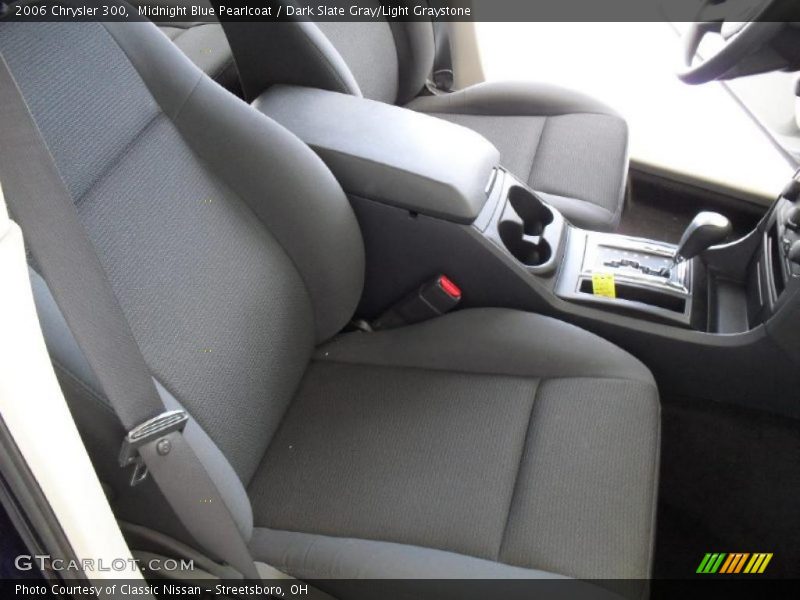 Midnight Blue Pearlcoat / Dark Slate Gray/Light Graystone 2006 Chrysler 300