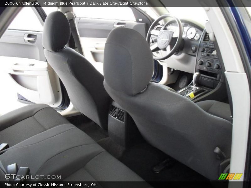 Midnight Blue Pearlcoat / Dark Slate Gray/Light Graystone 2006 Chrysler 300
