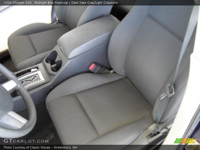 Midnight Blue Pearlcoat / Dark Slate Gray/Light Graystone 2006 Chrysler 300