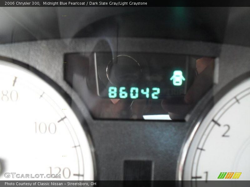 Midnight Blue Pearlcoat / Dark Slate Gray/Light Graystone 2006 Chrysler 300