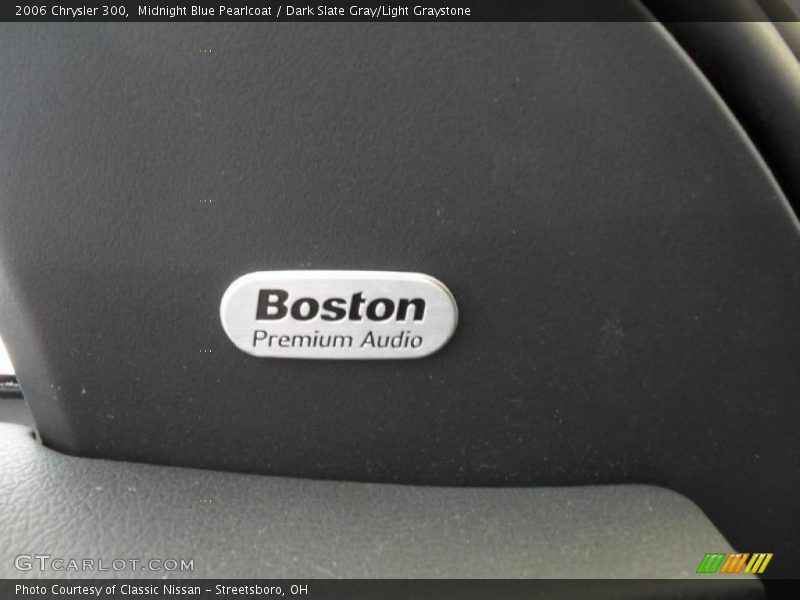 Midnight Blue Pearlcoat / Dark Slate Gray/Light Graystone 2006 Chrysler 300