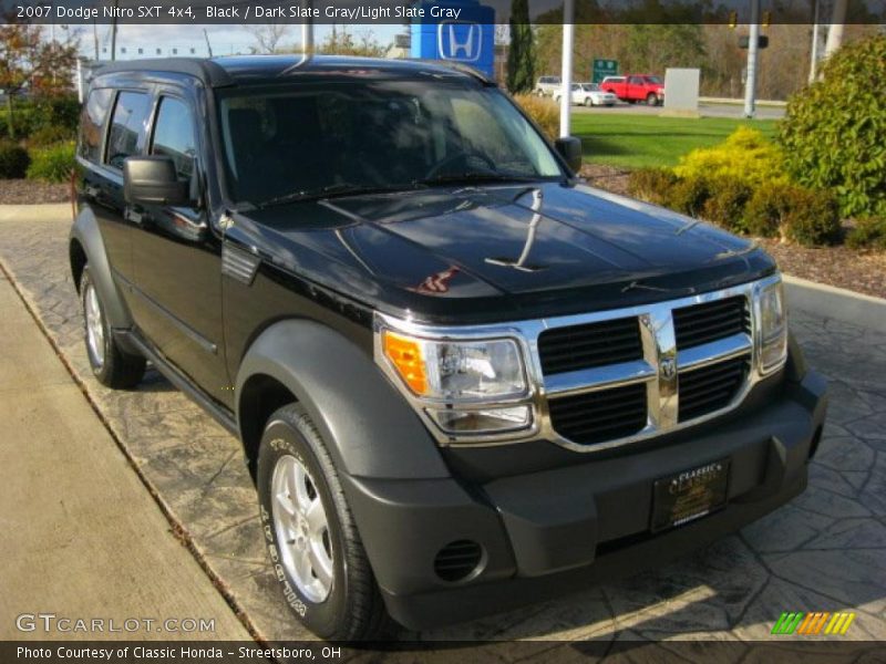 Black / Dark Slate Gray/Light Slate Gray 2007 Dodge Nitro SXT 4x4