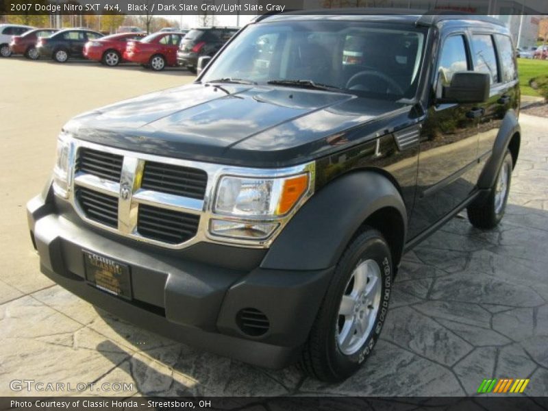 Black / Dark Slate Gray/Light Slate Gray 2007 Dodge Nitro SXT 4x4