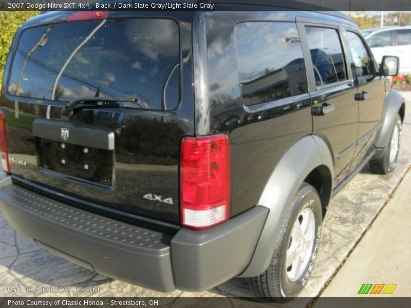 Black / Dark Slate Gray/Light Slate Gray 2007 Dodge Nitro SXT 4x4