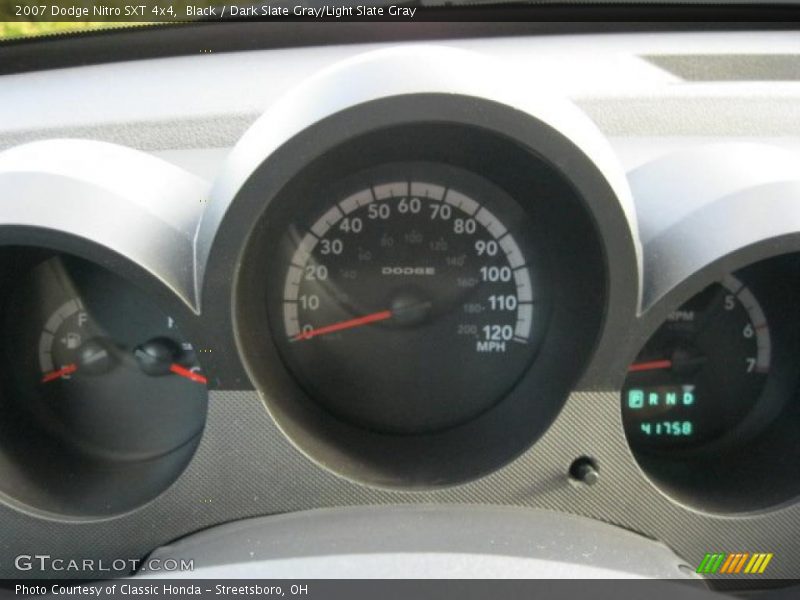 Black / Dark Slate Gray/Light Slate Gray 2007 Dodge Nitro SXT 4x4