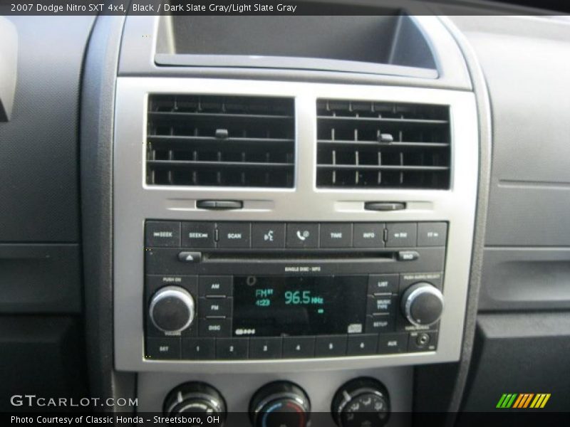 Black / Dark Slate Gray/Light Slate Gray 2007 Dodge Nitro SXT 4x4