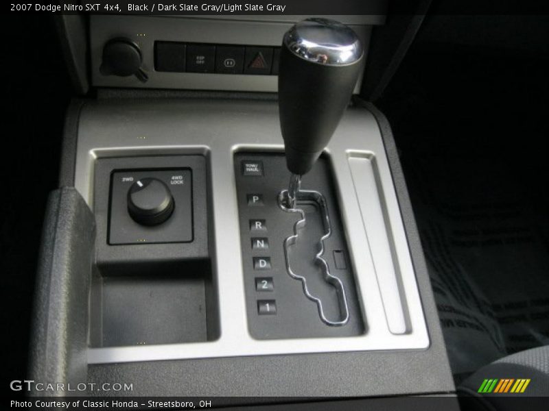 Black / Dark Slate Gray/Light Slate Gray 2007 Dodge Nitro SXT 4x4
