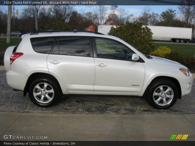  2009 RAV4 Limited V6 Blizzard White Pearl