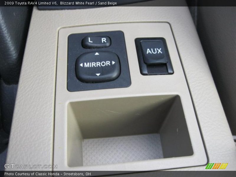 Controls of 2009 RAV4 Limited V6