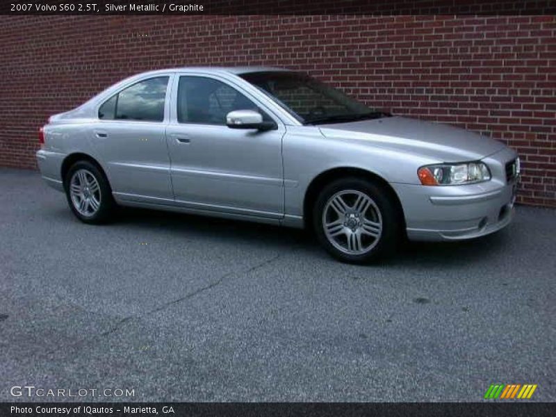 Silver Metallic / Graphite 2007 Volvo S60 2.5T