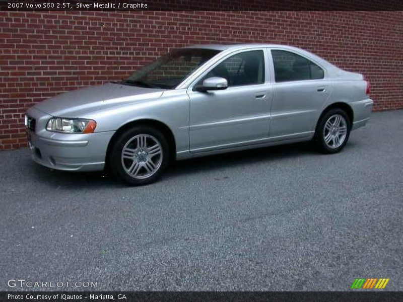 Silver Metallic / Graphite 2007 Volvo S60 2.5T