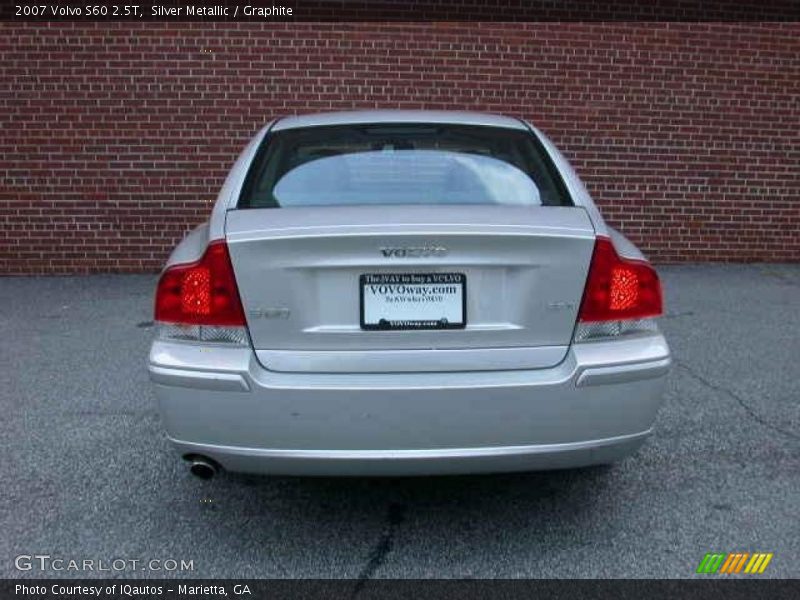 Silver Metallic / Graphite 2007 Volvo S60 2.5T